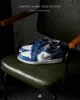 Nike Air Jordan 1 Low "True Blue" 藍灰色 男款 553558-412