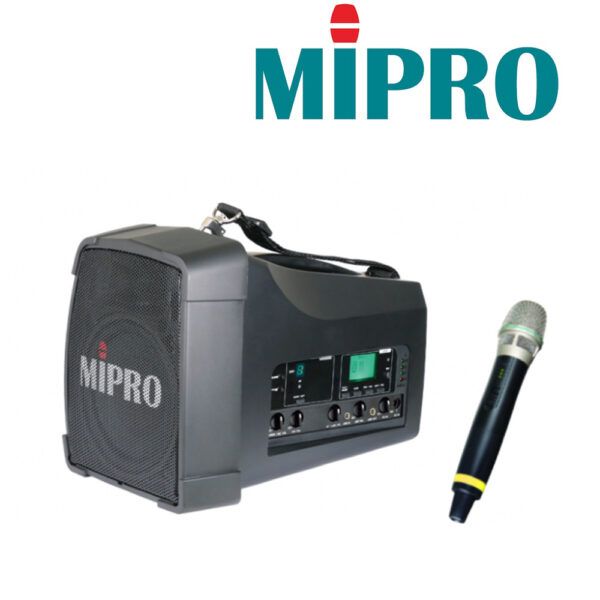 圖片 【MIPRO】MA-200/ACT-58H 5.8G單頻道大聲公無線擴音器 喊話器 麥克風