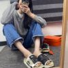 圖片 NIKE Asuna Slide Paisley 腰果花 變形蟲 日式 拖鞋