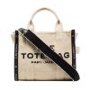 圖片 MJ MARC JACOBS帆布 提花迷你MINI TOTE手提袋/托特包 米白色M0017025263