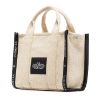 圖片 MJ MARC JACOBS帆布 提花迷你MINI TOTE手提袋/托特包 米白色M0017025263