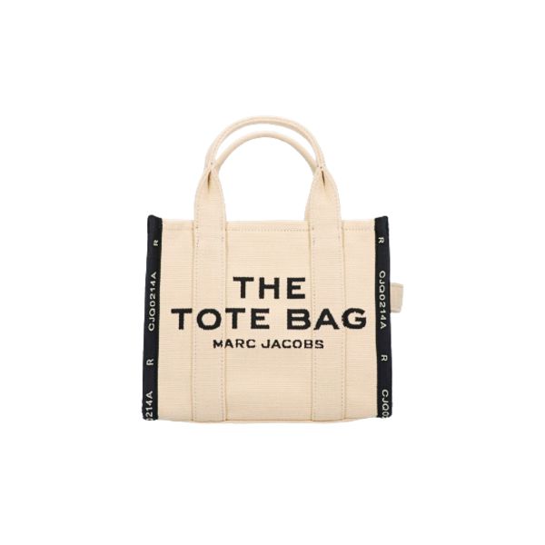 圖片 MJ MARC JACOBS帆布 提花迷你MINI TOTE手提袋/托特包 米白色M0017025263