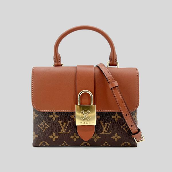 圖片 LV Locky BB M44654 Monogram帆布磁釦手提斜背二用包(焦糖色)二手精品#71195