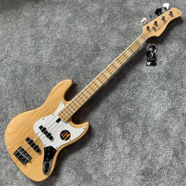 Sire Marcus Miller V7 Swamp Ash-4 NT 2nd 主/被動式 貝斯 原木色