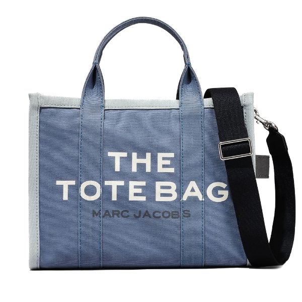 圖片 MJ MARC JACOBS帆布 THE TOTE 中號手提袋/托特包 藍色H063M01RE21482