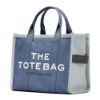 圖片 MJ MARC JACOBS帆布 THE TOTE 中號手提袋/托特包 藍色H063M01RE21482