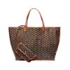 圖片 GOYARD PARIS 雙面兩用 Saint Louis 大號托特包 黑色/棕色 SAC ANJOU GM NOIR ET NATU REL
