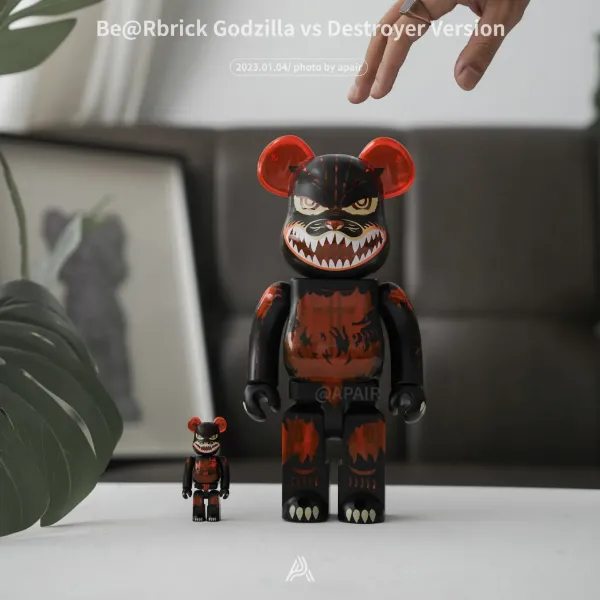 Be@Rbrick Godzilla vs Destroyer Version 500% 1000%