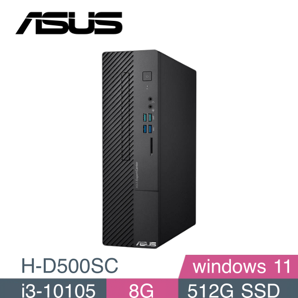 圖片 華碩 ASUS H-S500SC-310105078W 小體績 桌上型電腦 