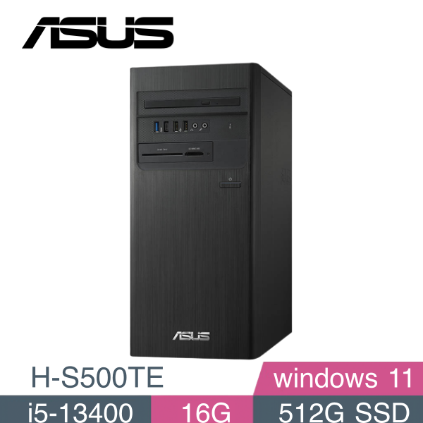 圖片 華碩 ASUS H-S500TE-513400013W 桌上型電腦	