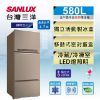 圖片 SANLUX 台灣三洋 580L 三門直流變頻電冰箱 SR-C580CV1A