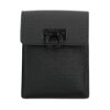 圖片 Salvatore Ferragamo Gancini 男款小牛皮手機包/斜背包  241149758340 NERO
