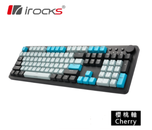 圖片 艾芮克 i-Rocks k73M  機械式鍵盤-電子龐克