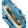 圖片 Vivienne Westwood EVA 小號 皮革手拿包/斜背包 藍色  4402009A/L001LK407
