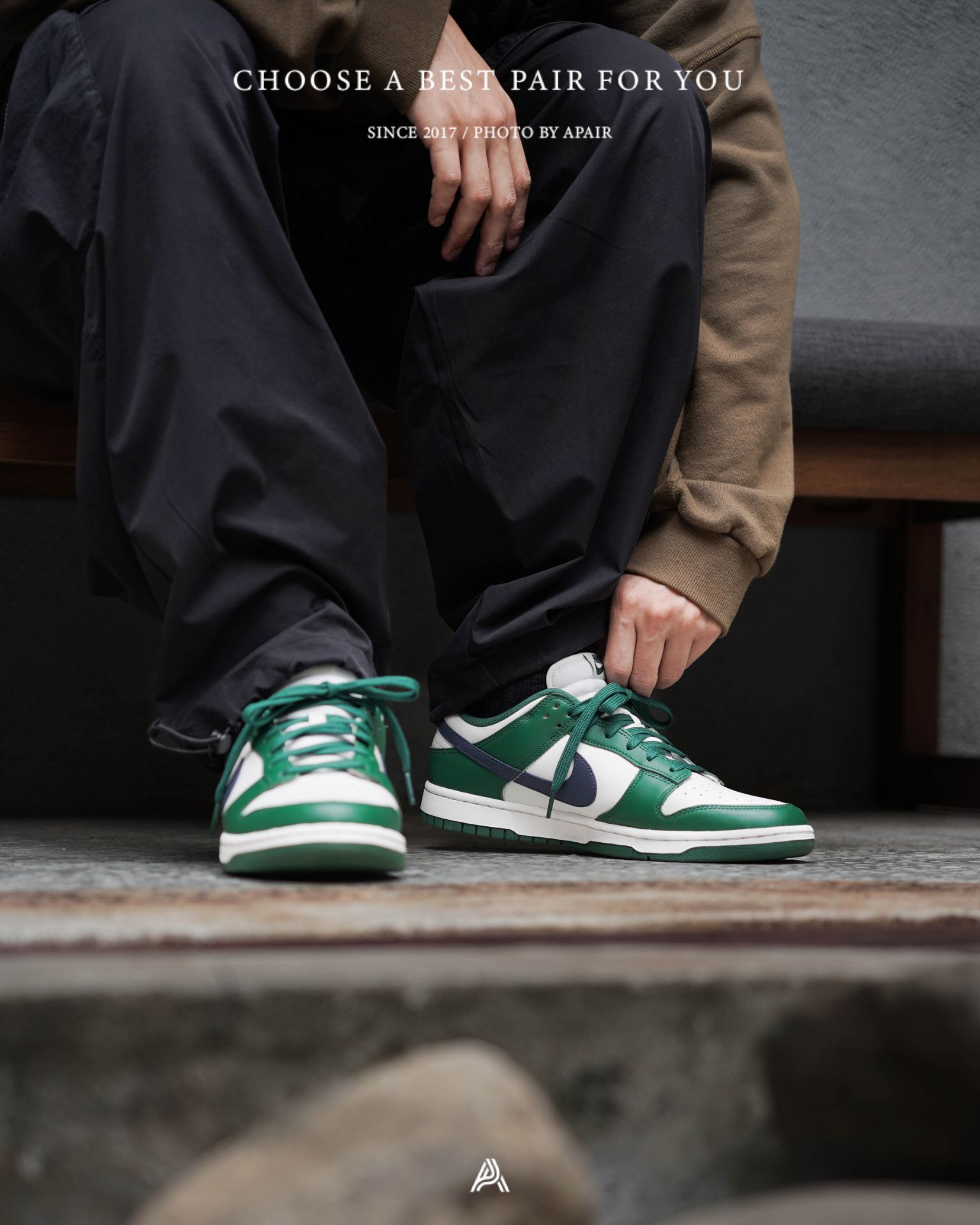 クーポンとポイント Nike Dunk Low Gorge Green/Midnight Navy - 靴