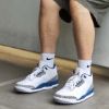 圖片 NIKE AIR JORDAN 3 RETRO WIZARDS  白藍 爆裂紋 籃球鞋 CT8532-148