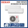 圖片 HM2-SK52H/HI-SK23H+HI-SK23H 禾聯變頻SK系列一對二壁掛式冷暖型冷氣