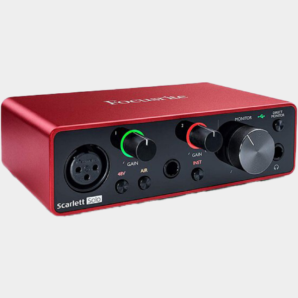 圖片 【拯救音樂】Focusrite Scarlett Solo 3rd Gen USB