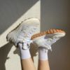 圖片 Sacai X Nike Vaporwaffle  奶油白 女生尺寸 DD1875-100