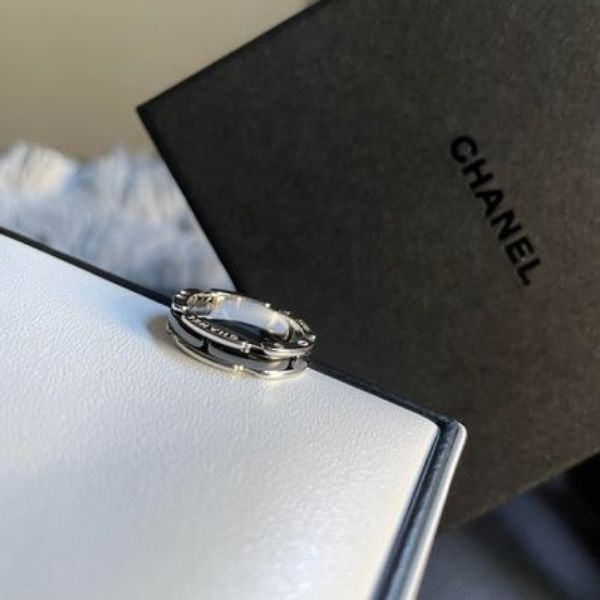 圖片 Chanel ultra 黑陶瓷戒指