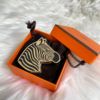 圖片 Chanel 斑馬絲巾環🦓