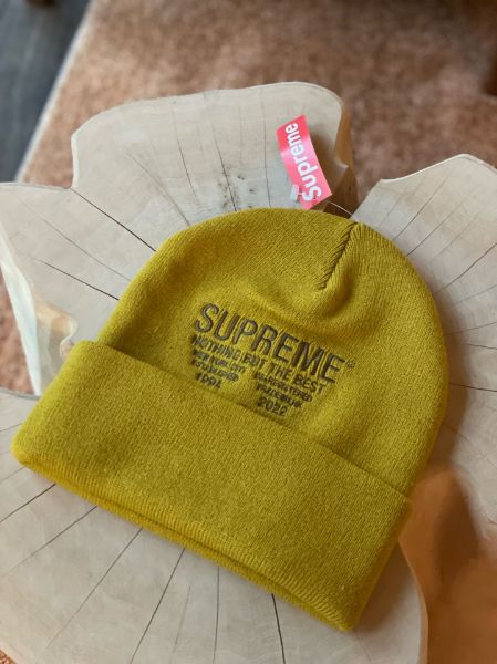 圖片 SUPREME 芥末黃毛帽