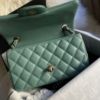 圖片 Chanel 22s莫蘭迪綠金羊皮mini cf