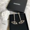 圖片 Chanel 23c 一箭穿心水鑽耳針