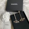 圖片 Chanel 23c 一箭穿心水鑽耳針
