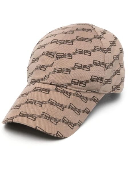 圖片 Balenciaga 中性款米色 BB 字母棒球帽 S/M