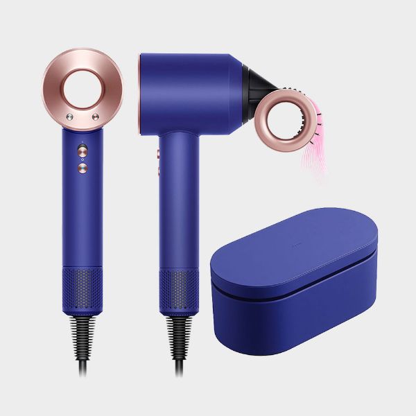 圖片 Dyson HD15 Supersonic 全新一代 吹風機 溫控 負離子(長春花藍禮盒組 2023新品上市)｜送原廠收納鐵架＋電烤盤〈有點厲害-零卡分期〉Z-104-HD15BL