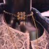 圖片 Chanel 23a 編織小花水鑽choker