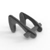 OCTOPUS Aluminum Noseclip -Dark Grey