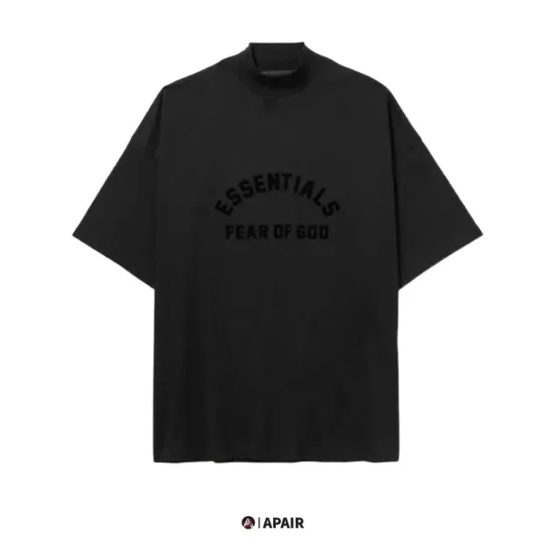 Fear of God Essentials Jet Black T-shirt 