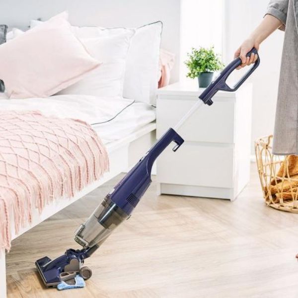 圖片 日本TWINBIRD 吸拖兩用無線吸塵器-藍〈有點厲害-零卡分期〉Z-166-TC-H107TWBL