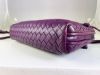 圖片 ＊奢華大道國際精品＊【BV218】BV紫色小羊皮編織貝殼斜背包