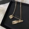 圖片 Chanel 22c 口紅方塊項鍊