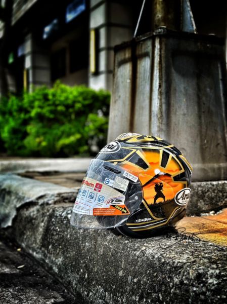 圖片 ARAI VZ-RAM PEDROSA SPIRIT 金侍 頂級 3/4 半罩 安全帽 VZ RAM