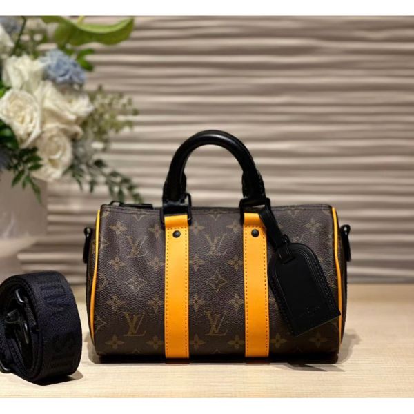 圖片 LV 經典老花配色Keepall Bandoulière 25