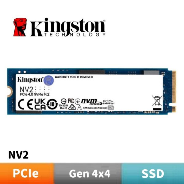 圖片 Kingston 金士頓 NV2 Gen4 PCIe SSD 固態硬碟