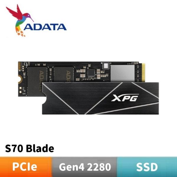 圖片 ADATA 威剛 XPG GAMMIX S70 BLADE Gen4x4 PCIe SSD固態硬碟