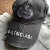 【APAIR】預購 Balenciaga 21FW Destroyed Piercing Cap 水洗破壞鉚釘老帽