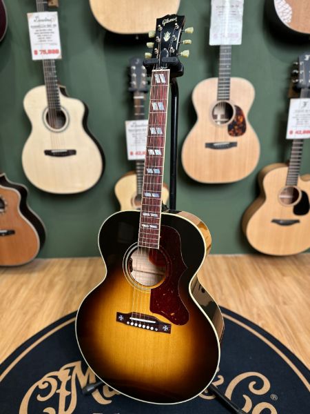 圖片 【諾亞樂器】全新 免運 Gibson J-185 Jumbo  美廠 雲杉 虎紋楓木 全單板木吉他