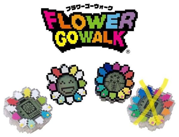 圖片 村上隆 Flower Go Walk 電子花遊戲機 多色 / 預購商品