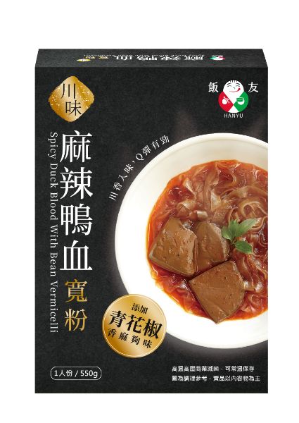 圖片 川味麻辣鴨血寬粉 590g/盒