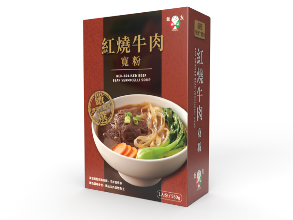 圖片 紅燒牛肉寬粉 550g/盒