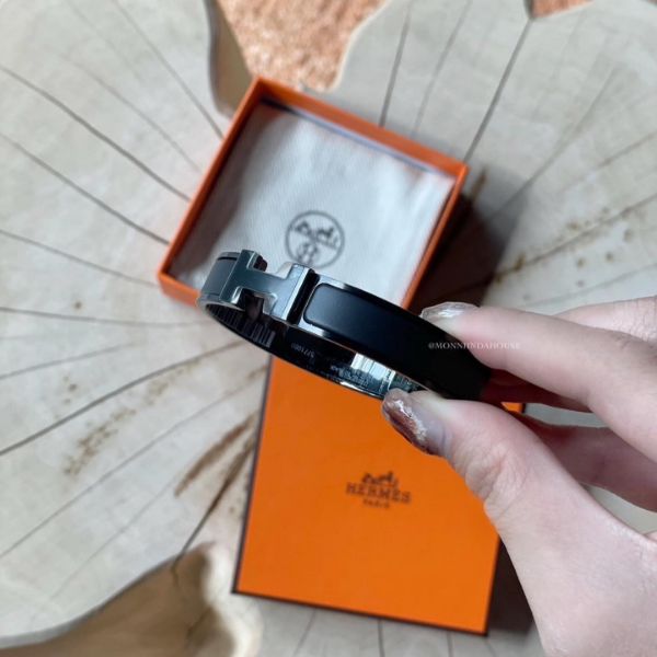 圖片 #在台現貨 HERMES 黑武士H手鐲