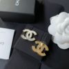 圖片 Chanel 23a 大理石紋耳釘