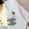 圖片 Chanel雙c蝴蝶結字母胸針