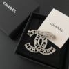 圖片 Chanel雙c蝴蝶結字母胸針